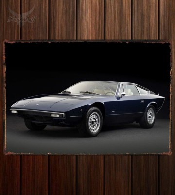 Металлическая табличка Maserati Khamsin (AM120)